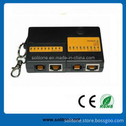 Mini RJ45/Rj11 Network Cable Tester (ST-CT4682B)